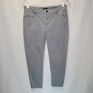 NYDJ Women's Size 8 Jeans Pants Gray Animal Print